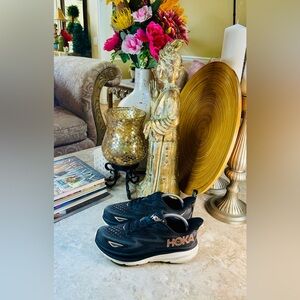 Women’s Hoka One One Clifton 9 Black Rose Running Shoes Size 8.5B 1127896BRGL